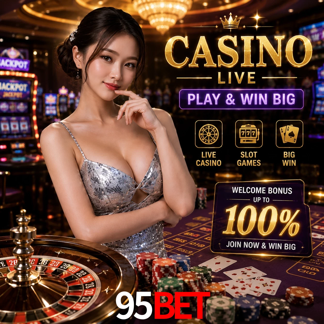 Aplicativo móvel 95bet para iOS e Android